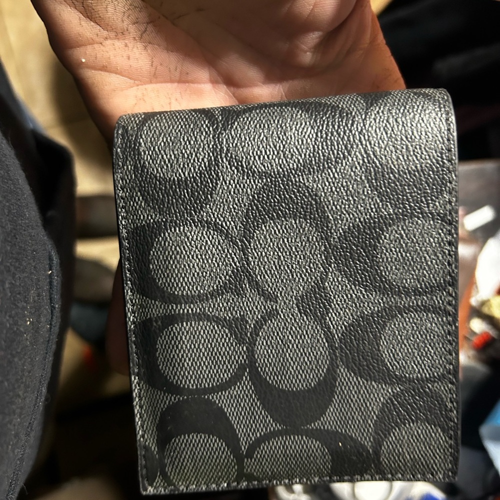 Coach Black Wallet
